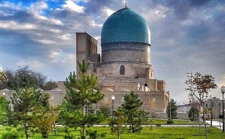 Мечеть Кок-Гумбаз в Шахрисабзе — величественный «Голубой купол» эпохи Тимуридов